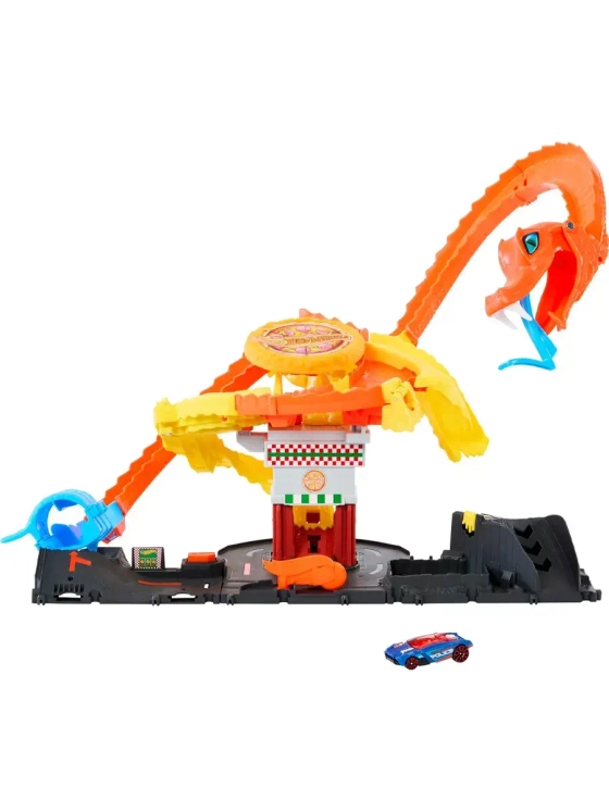 Автотрек Хот Вилс трек Трасса Атака кобры HTN81