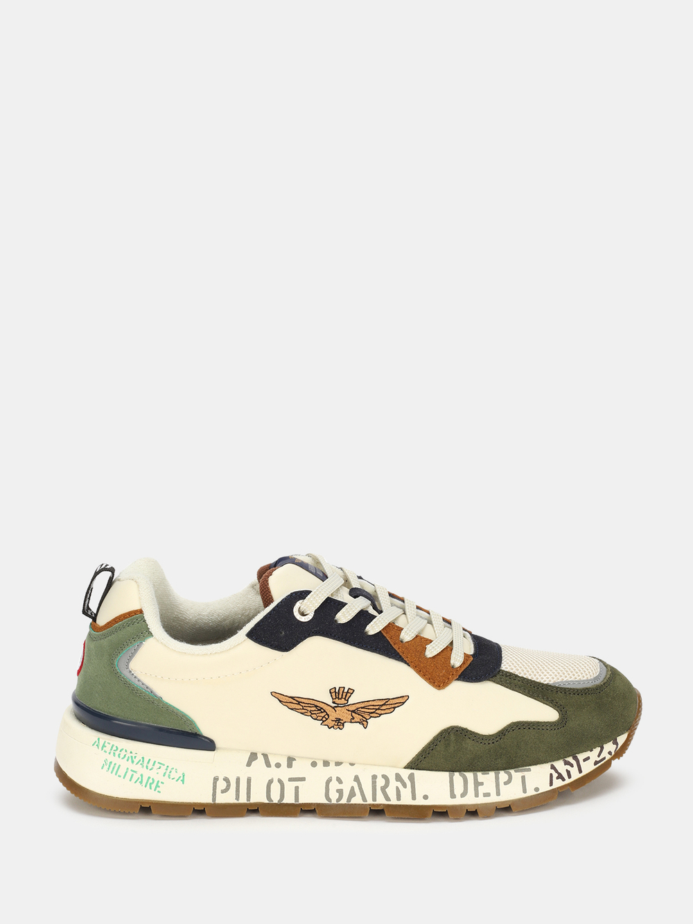 Кроссовки AERONAUTICA 214 бежевый хаки