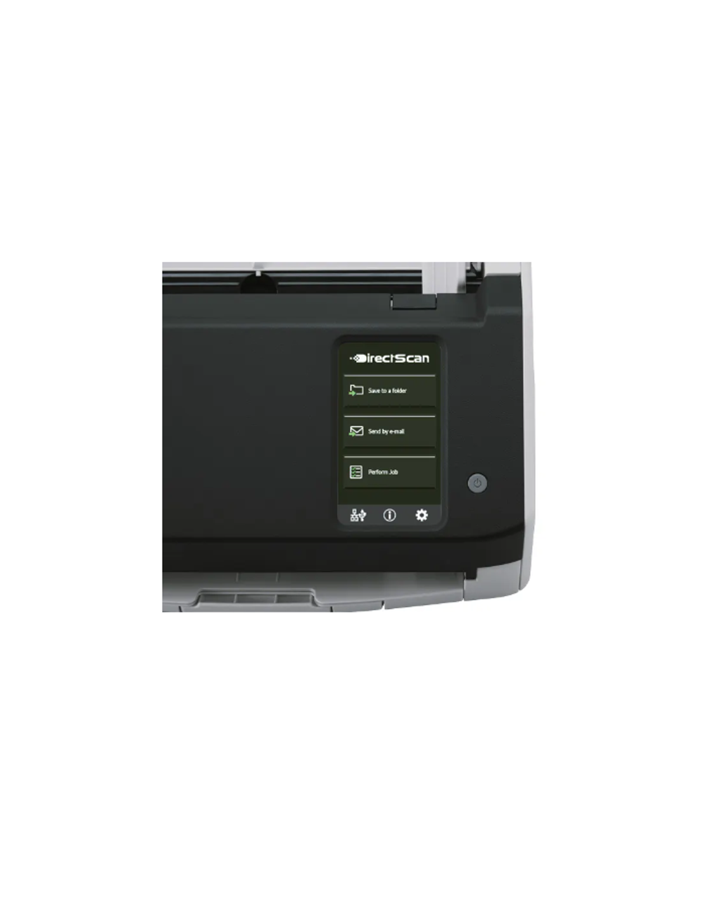 Сканер Ricoh scanner fi-8040 (Сканер уровня рабочей группы, 40 стр/мин, 800 изобр/мин, А4, двустороннее устройство АПД, USB 3.2, 4,3-дюймовый дисплей с сенсорным управлением)