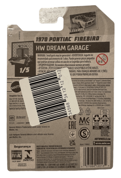 Hot Wheels 1970 Pontiac Firebird (2022)