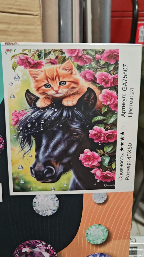 Картинка номерками