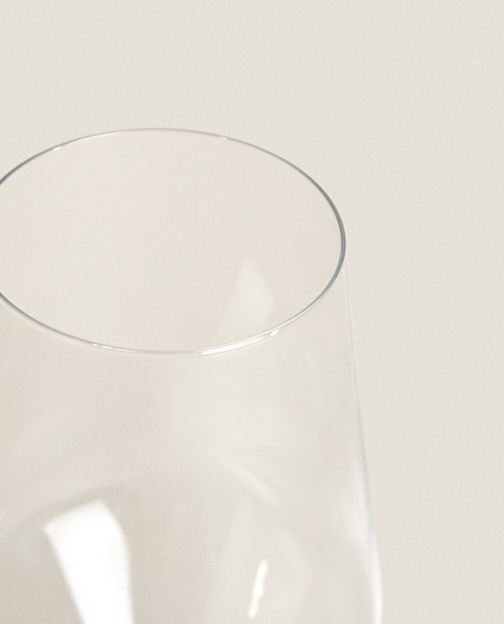 ZARA HOME ПРОСТОЙ ХРУСТАЛЬНЫЙ БОКАЛ ДЛЯ ВИНА