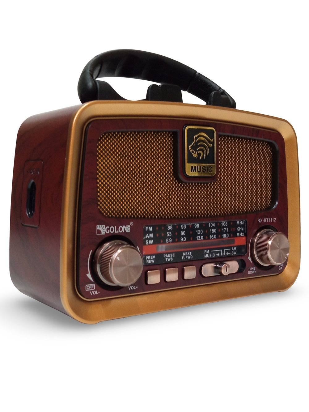 Радиоприемник в стиле ретро с MP3 плеером и Bluetooth RXBT1112BT
