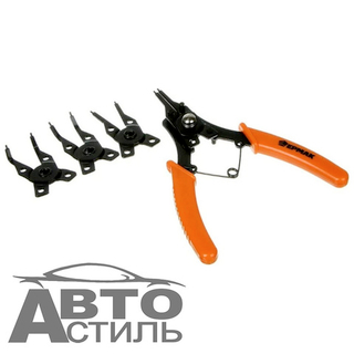 Съемник стопорных колец СР-401 (3насадки) ЕРМАК 653247