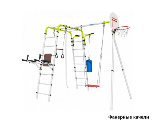 Спортивный комплекс ROMANA Fitness (салатовый/белый)