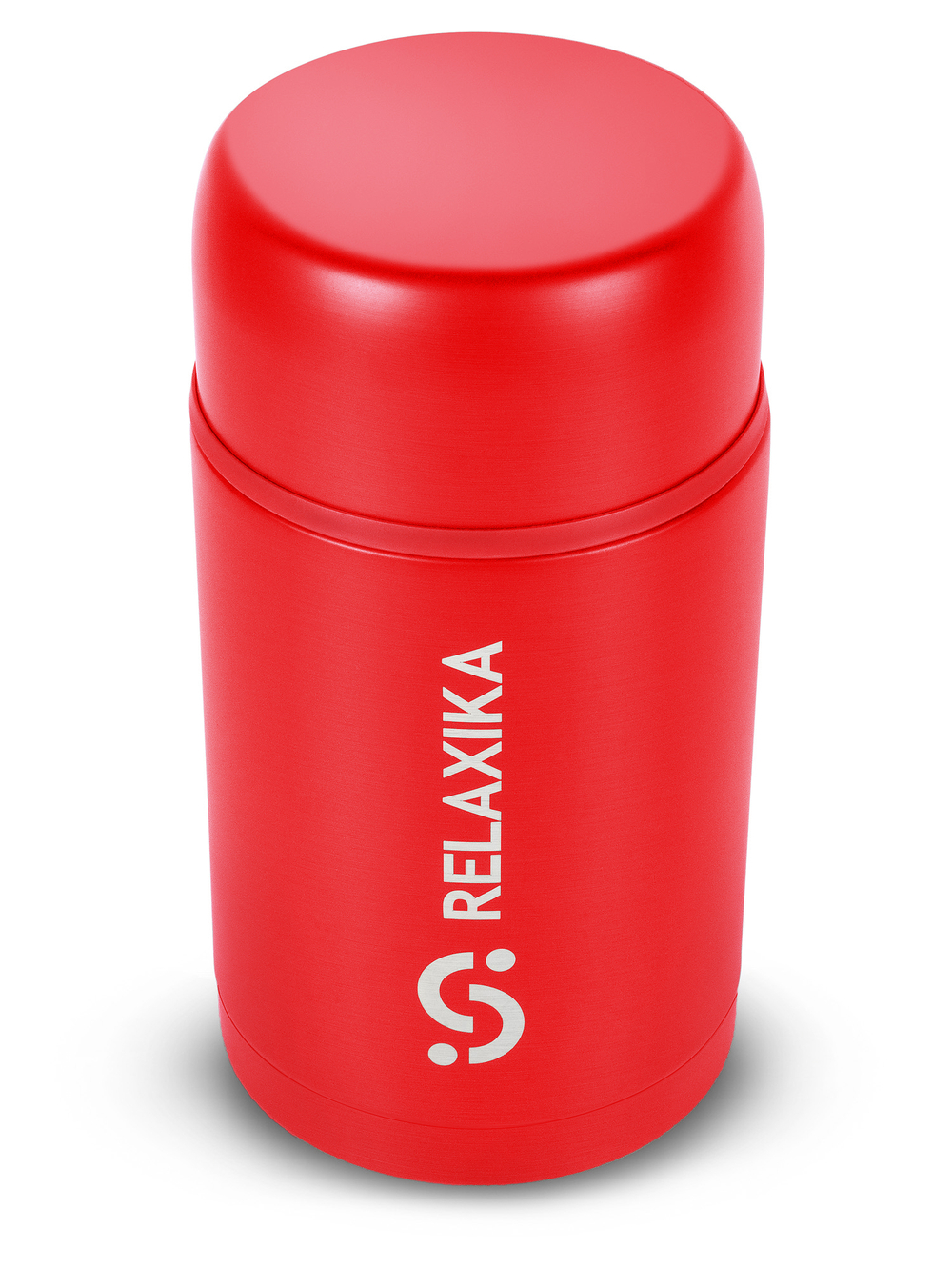 Термос для еды Relaxika 301 (1 литр), красный