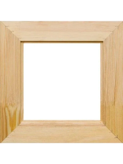 Деревянная рама 40x40 для картин на подрамнике сеч. 60x18