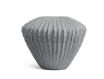 Кашпо-ваза TREEZ Effectory Moho Дизайн-ваза Дымчато-серый песок д-60 см, в-45 см 1/1 41.33-18-23-110-GR-45