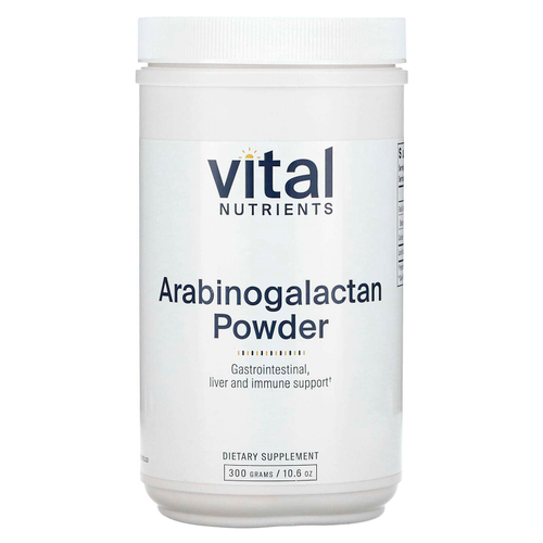 Vital Nutrients, арабиногалактан в порошке, 300 г (10,6 унции)