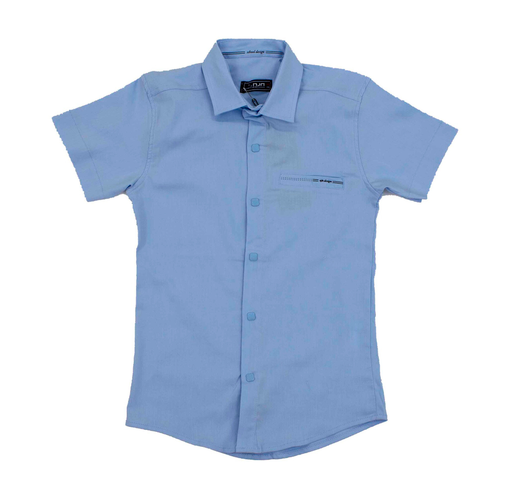 рубашка  на кнопках DESIGN NJN  короткий рукав 4739