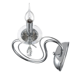 8032/1W CLASSI LN26 металл/хрусталь, хром/прозрачный Бра E14 1*40W 220V LAOKA