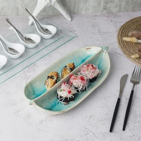 Блюдо 33 см,керамика "Frutti di Mare" P.L.