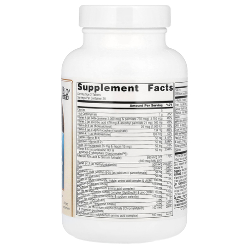 Source Naturals, Life Force® Multi, мультивитаминный комплекс, без железа, 60 таблеток