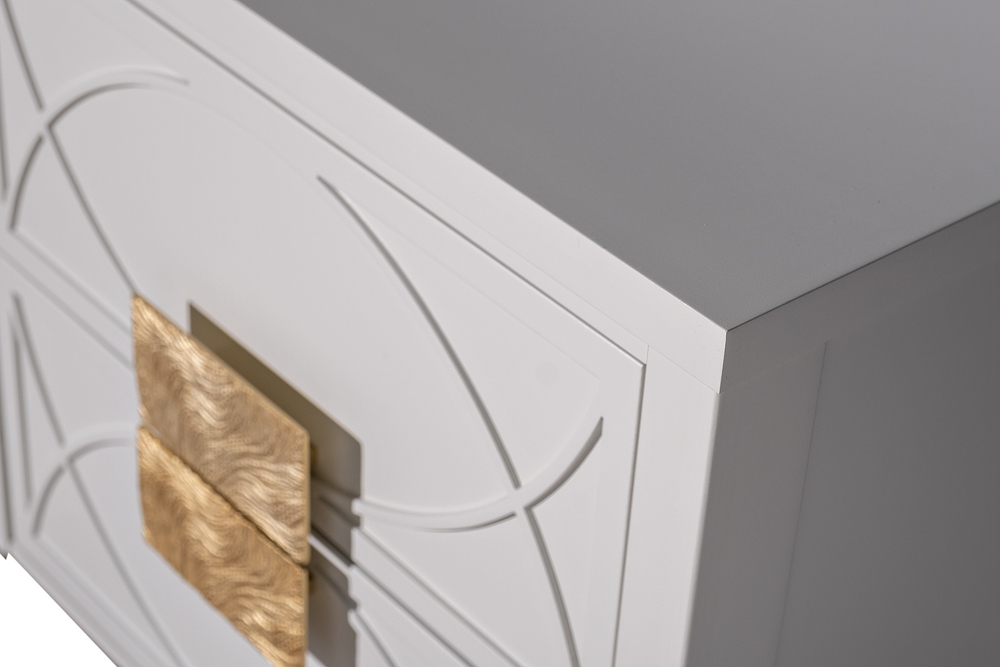 Стол письменный(правый) бежевый 130x80x60см Garda Decor