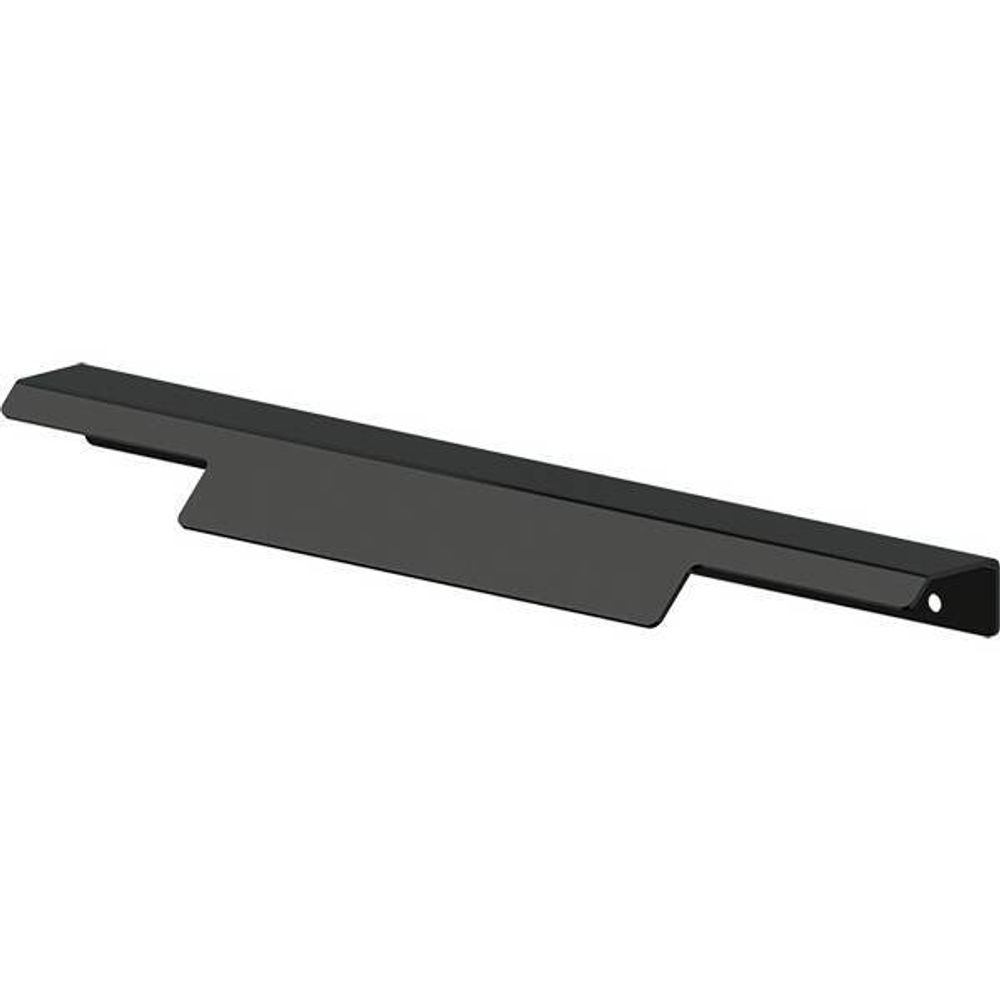 Ручка-профиль накладная L.446мм, отделка черный бархат (матовый) купить с доставкой Казахстан