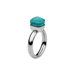Кольцо Qudo Firenze blue apatite 17.2 мм 610134/17.2 BL/S