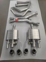 Выхлопная система с заслонками для Chevrolet CORVETTE C7 6.2T #1