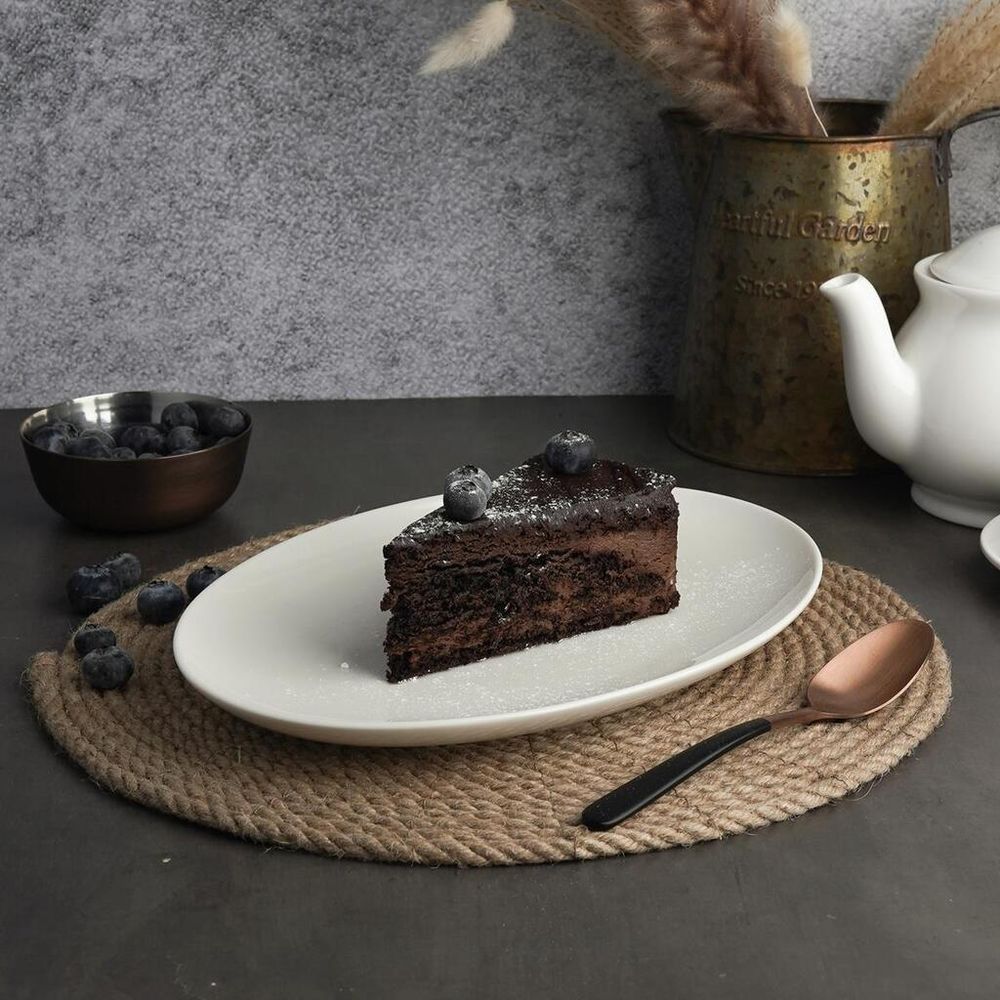 Блюдо овальное 25,7*18,8 см h2,2 см без борта   Noble [3]