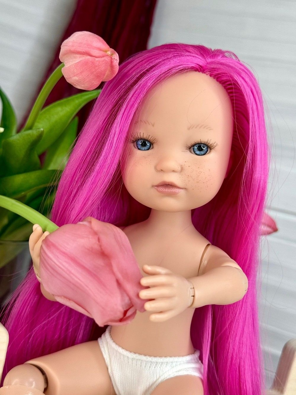 Кукла BERJUAN виниловая шарнирная 35см Greta (4820A10)