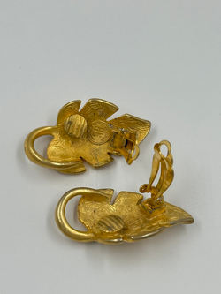 Клипсы Листья Givenchy