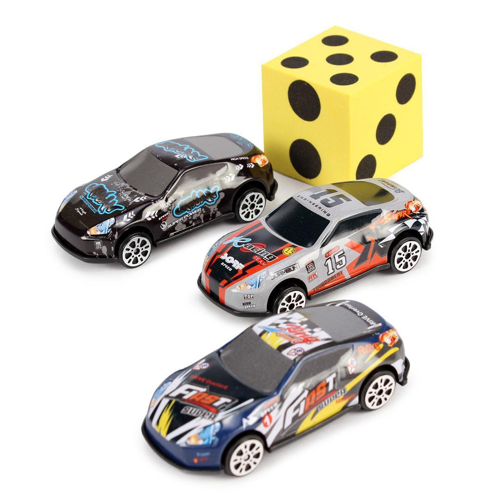 Коврик игровой с машинками, коробка RC333-1