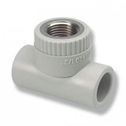 Тройник с М.Р.В. PPR 20х1/2" РТП