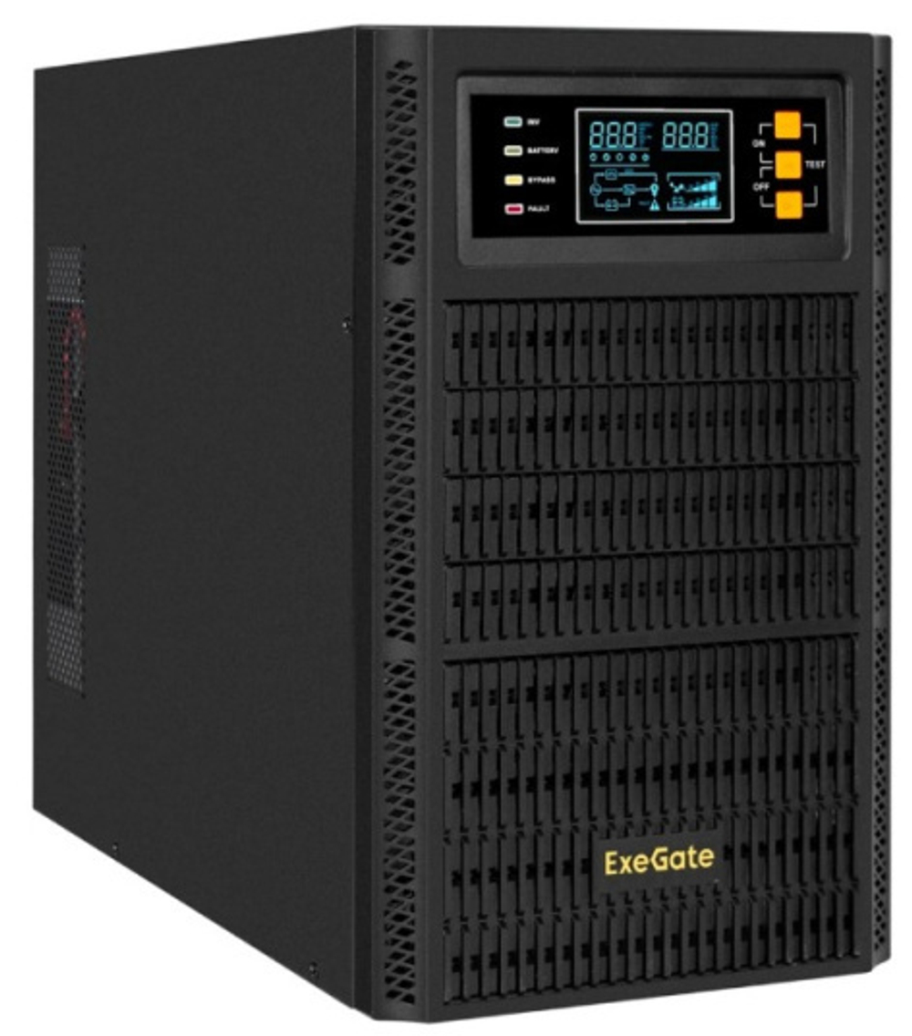Источник бесперебойного питания Exegate PowerExpert TL-3000.96V.LCD.AVR.3SH.USB.RS232.SNMP