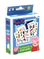 Настольная игра "Свинка Пеппа. Бабл-дабл" (Оригами)