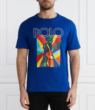 Футболка POLO RALPH LAUREN - темно-голубой(710926984)