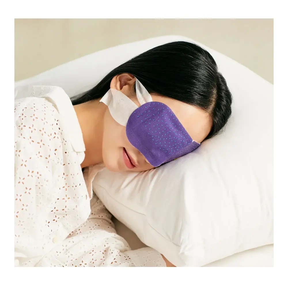 Согревающая маска для глаз с лавандой Steambase Daily Eyemask Lavender Blue Water