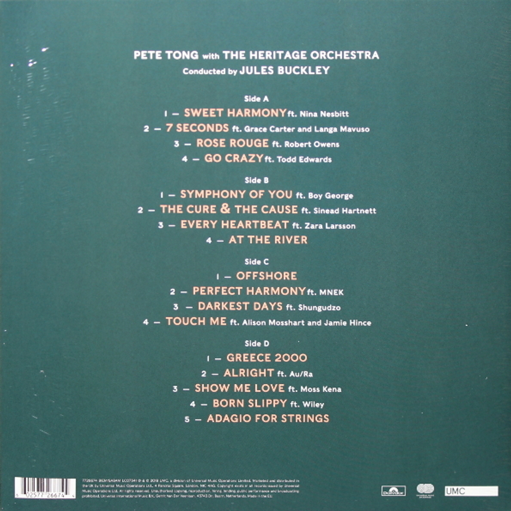 Pete Tong, The Heritage Orchestra / Chilled Classics (2LP)