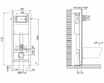 Унитаз подвесной Jacob Delafon Vox E21770RU-00 безободковый, с инсталляцией, с крышкой микролифт, белый/кнопка хром