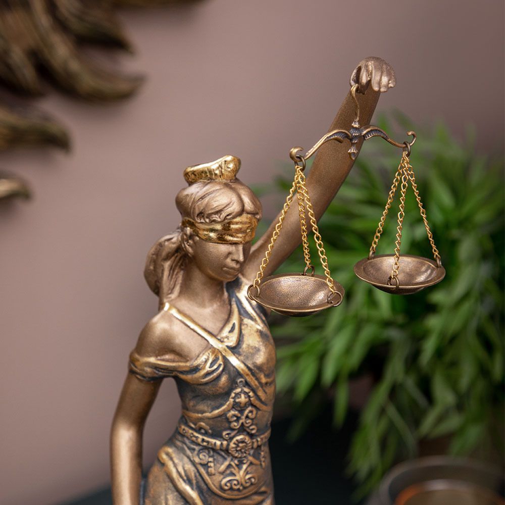 Статуэтка Фемида 4 Бронза