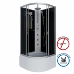 Душевая кабина Niagara Classic NG-2507-14BKTG 80х80 с гидромассажем