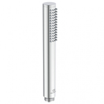 IDEALRAIN Металлический ручной душ типа Stick, цельный металлический корпус, цилиндрический дизайн, с логотипом Ideal Standard