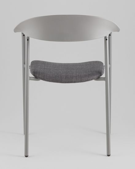 Стул Form с подушкой пластик серый