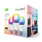 Умная цветная лампочка Nanoleaf Matter Smart Bulb A60 (E27) (комплект — 3 шт.)