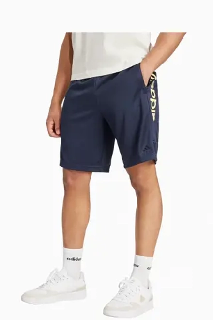Шорты adidas Tiro Wordmark - темно-синий