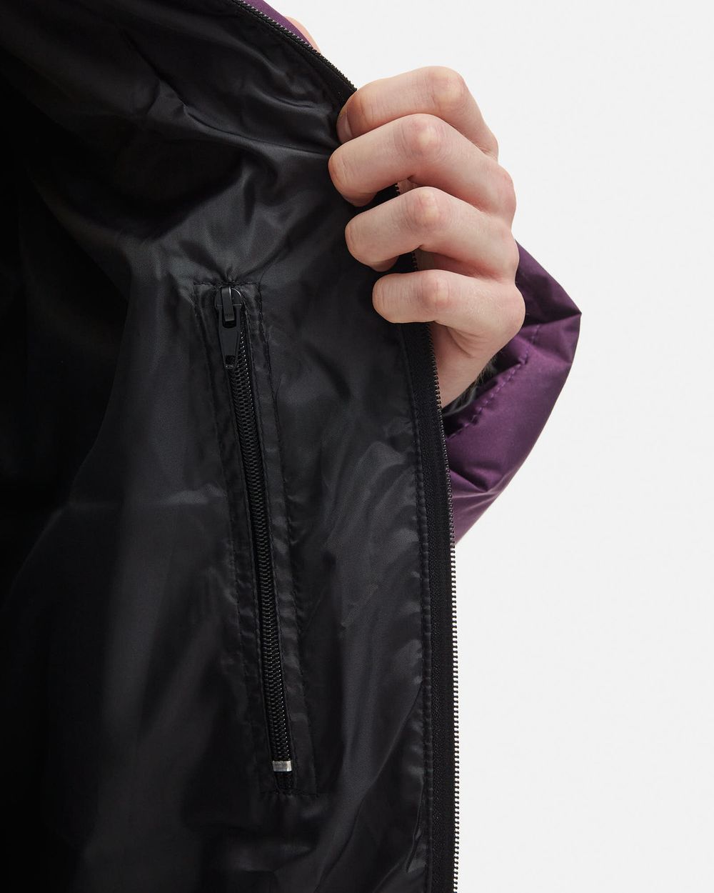 Пуховик Anteater AW25 Downjacket Combo фиолетовый