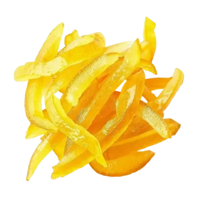 Цукаты "Апельсиновая корочка", полоски, 6*60 мм