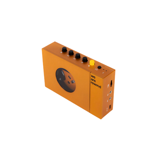 We Are Rewind Cassette Player Orange