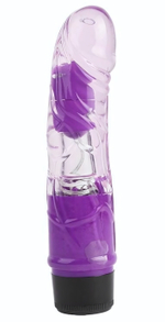 Сиреневый вибратор-реалистик 7 Inch Realistic Vibe - 18 см. (Цвет: сиреневый)