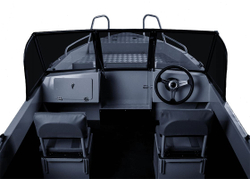 Катер-лодка алюминиевая ТАКТИКА 490 DC