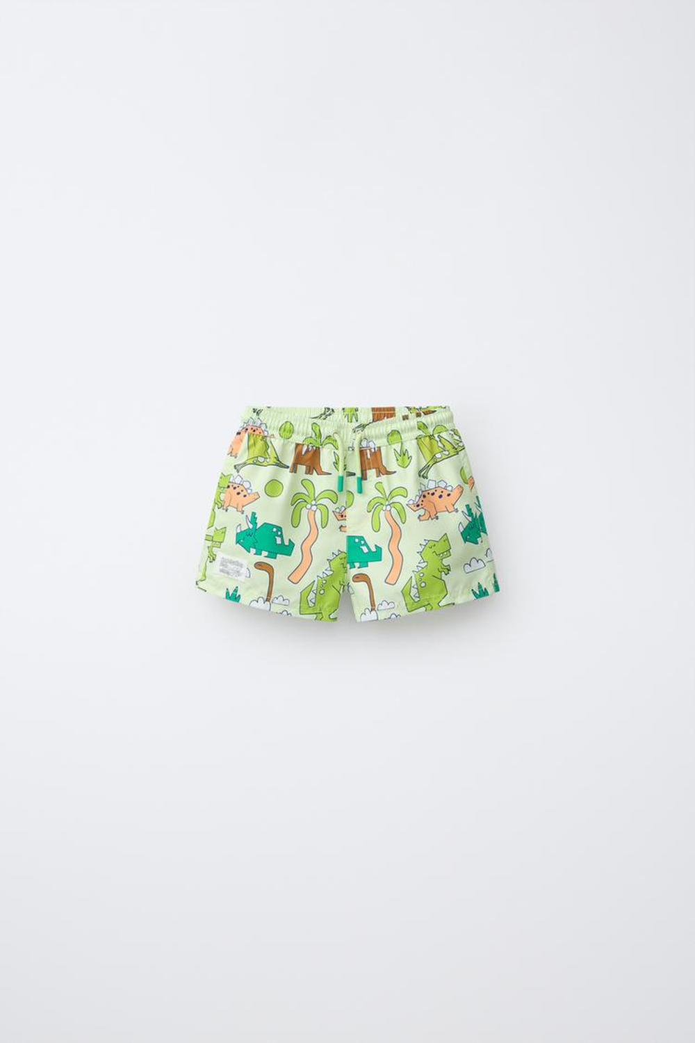 ZARA ПЛАВКИ С ДИНОЗАВРАМИ, ЗЕЛЕНЫЙ