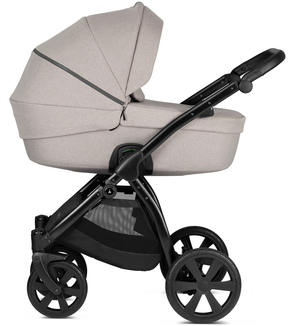 Детская коляска Noordi Luno All Trails 3 в 1 с автокреслом Terra Black 1012611 Moon Rock