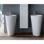 8118040001041 УМЫВАЛЬНИК НАПОЛЬНЫЙ LAUFEN PALOMBA подвод со стены