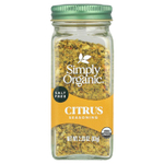 Simply Organic, цитрусовая приправа, без соли, 63 г (2,20 унции)