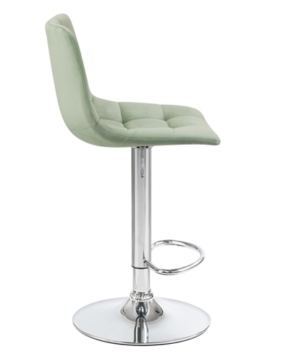 Стул барный DOBRIN TAILOR, пудрово-мятный велюр (MJ9-87)