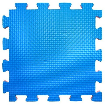 Модульное напольное покрытие ПВХ, 100х100х2,5 см Синий