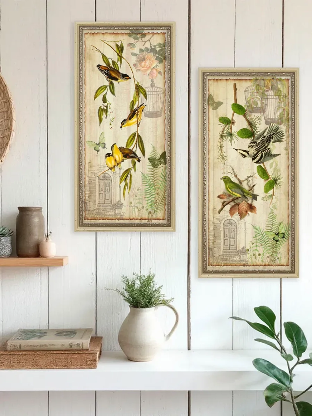 Картина на стену интерьерная 2 шт 42*20 см